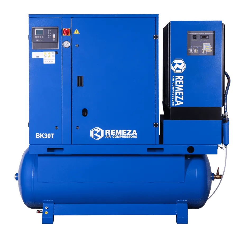 Винтовой компрессор для станков лазерной резки ВК30Т-16-500Д2ВС с частотным преобразователем