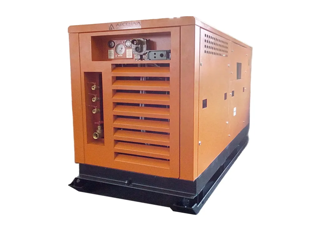 Станция компрессорная электрическая взрывозащищенная шахтная ЗИФ-ШВ 8,2/0,7 (660; 380 В, на салазках)