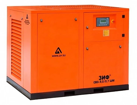 Станция компрессорная электрическая с частотным регулированием ЗИФ-СВЭ-6/1,0 ШМЧ