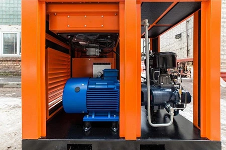 Станция компрессорная электрическая с частотным регулированием ЗИФ-СВЭ-3,5/1,0 ШМЧ