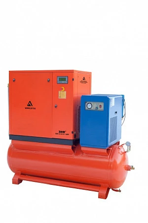 Станция компрессорная на ресивере с осушителем ЗИФ-СВЭ-2,2/1,3 ШМ  ОиР-900