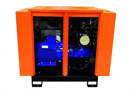 Станция компрессорная электрическая для неотапливаемого цеха шумозаглушенная ЗИФ-СВЭ 3,5/0,7 ШР с пакетом "Север"