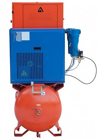 Станция компрессорная на ресивере с осушителем ЗИФ-СВЭ-2,2/1,3 ШМ  ОиР-900