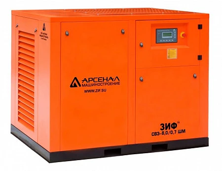 Станция компрессорная электрическая ЗИФ-СВЭ-12/0,7 ШМ